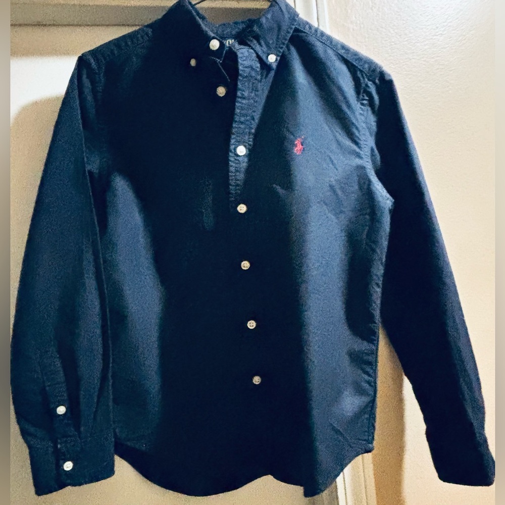Ralph Lauren has Boys Cotton Button Down